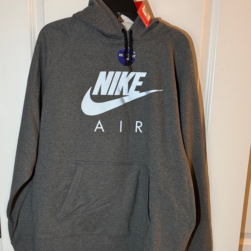 Nike Air Men's Gray Hoodie Size XXL